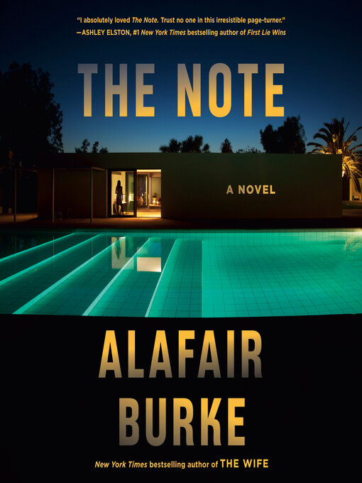 Title details for The Note by Alafair Burke - Available